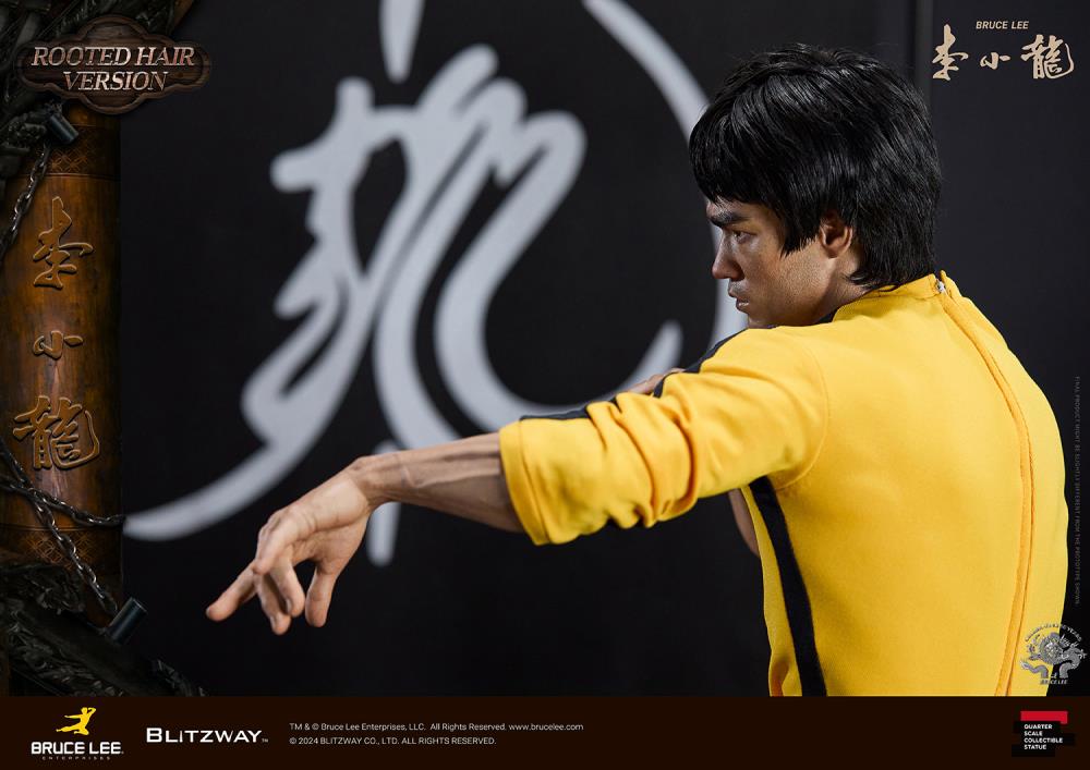 Bruce Lee: Tribute 50th Anniversary (Rooted Hair Ver.) 1/4 Superb Scale Limited Edition Statue Gallery Image 27
