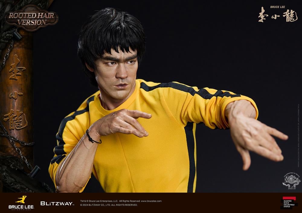Bruce Lee: Tribute 50th Anniversary (Rooted Hair Ver.) 1/4 Superb Scale Limited Edition Statue Gallery Image 30