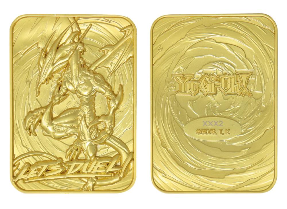 Yu-Gi-Oh! Stardust Dragon (Gold Plated) Limited Edition Metal Card