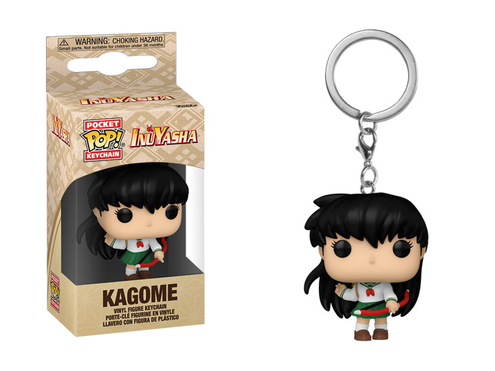 Pocket Pop! Keychain: InuYasha - Kagome Gallery Image 1