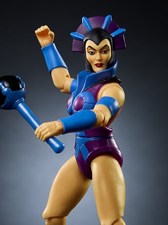 Masters of the Universe Origins Sorceress Evil-lyn Action Figure, 7-in Collectible Superhero Toys