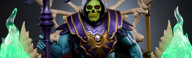Image of Masters of the Universe Masterverse Skeletor with Havoc Throne