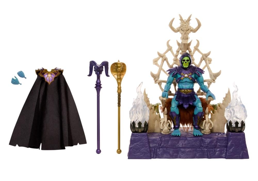 Masters of the Universe Masterverse Skeletor with Havoc Throne Gallery Image 8