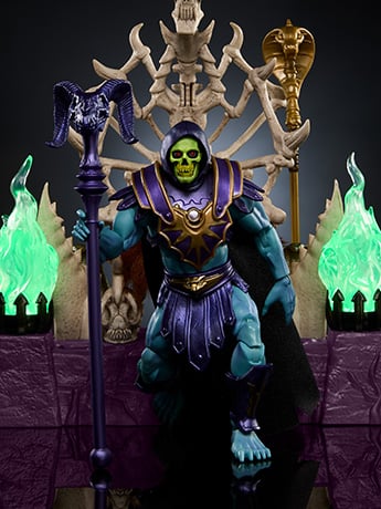 Masters of the Universe Masterverse Skeletor with Havoc Throne Gallery Image 2