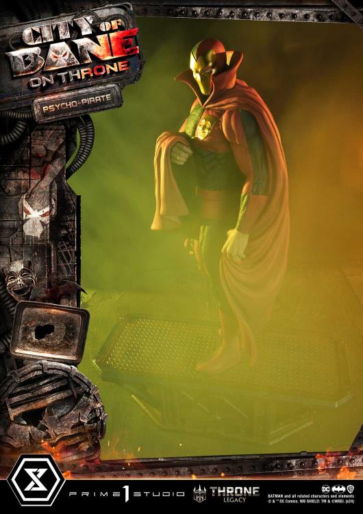 Batman: City of Bane Throne Legacy Collection Psycho-Pirate 1/4 Scale Statue Gallery Image 18