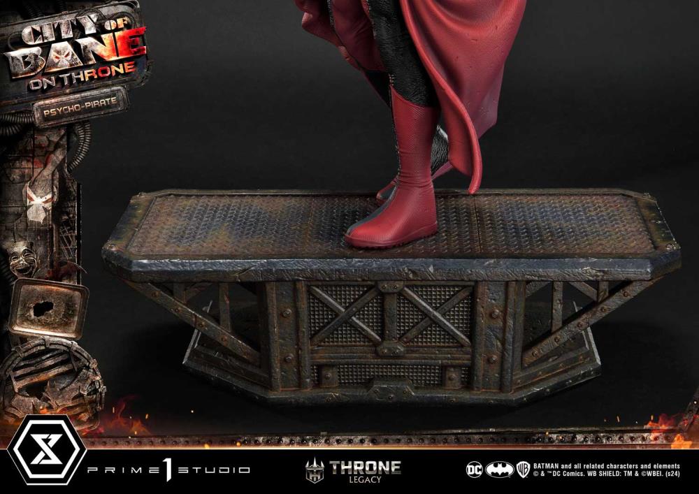 Batman: City of Bane Throne Legacy Collection Psycho-Pirate 1/4 Scale Statue Gallery Image 34