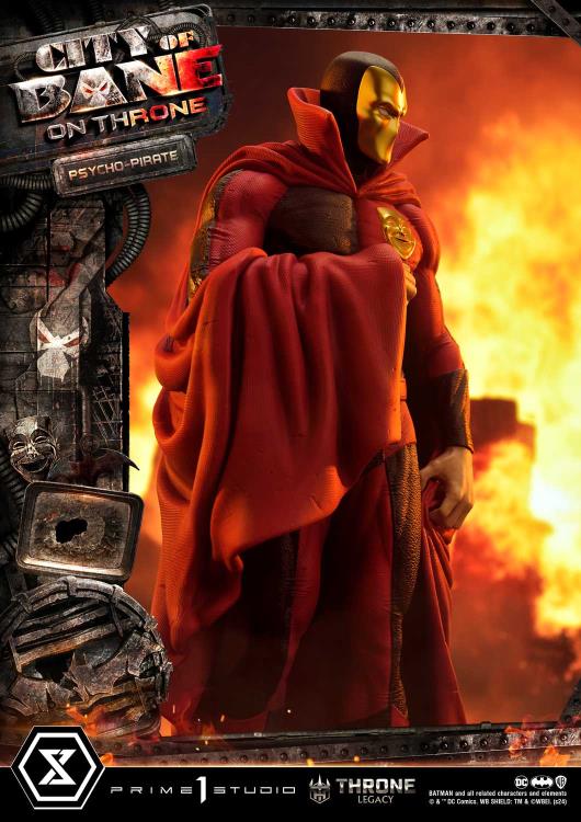 Batman: City of Bane Throne Legacy Collection Psycho-Pirate 1/4 Scale Statue Gallery Image 21