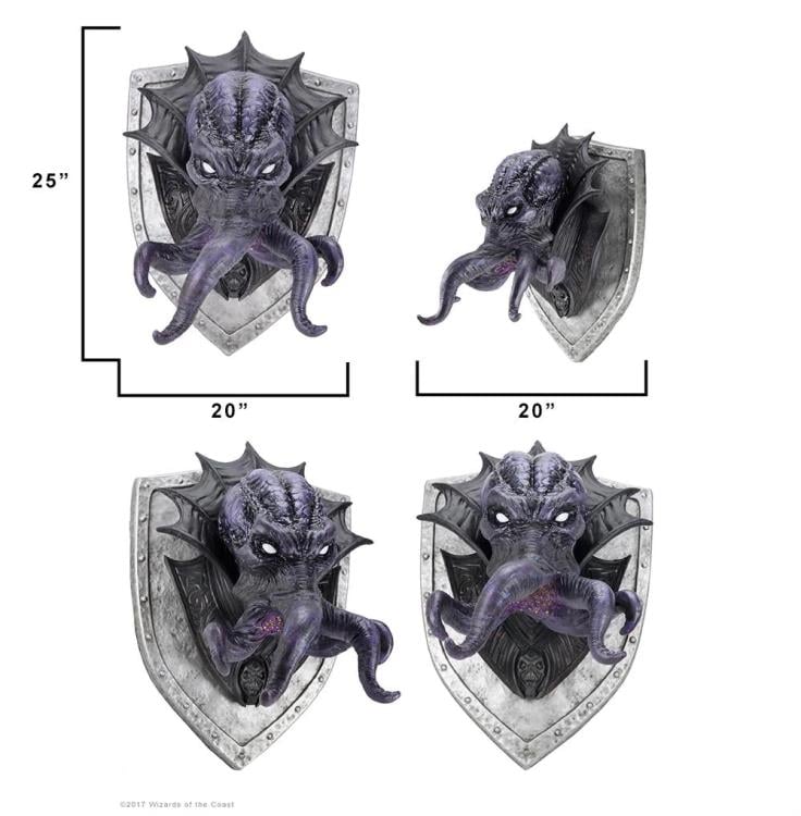 Dungeons & Dragons Replicas of the Realms: Mind Flayer Trophy Plaque Gallery Image 6