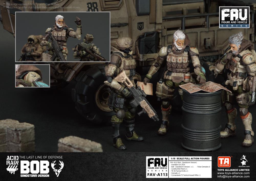 Acid Rain FAV-A113 Bob (Sandstorm Ver.) Action Figure Gallery Image 14