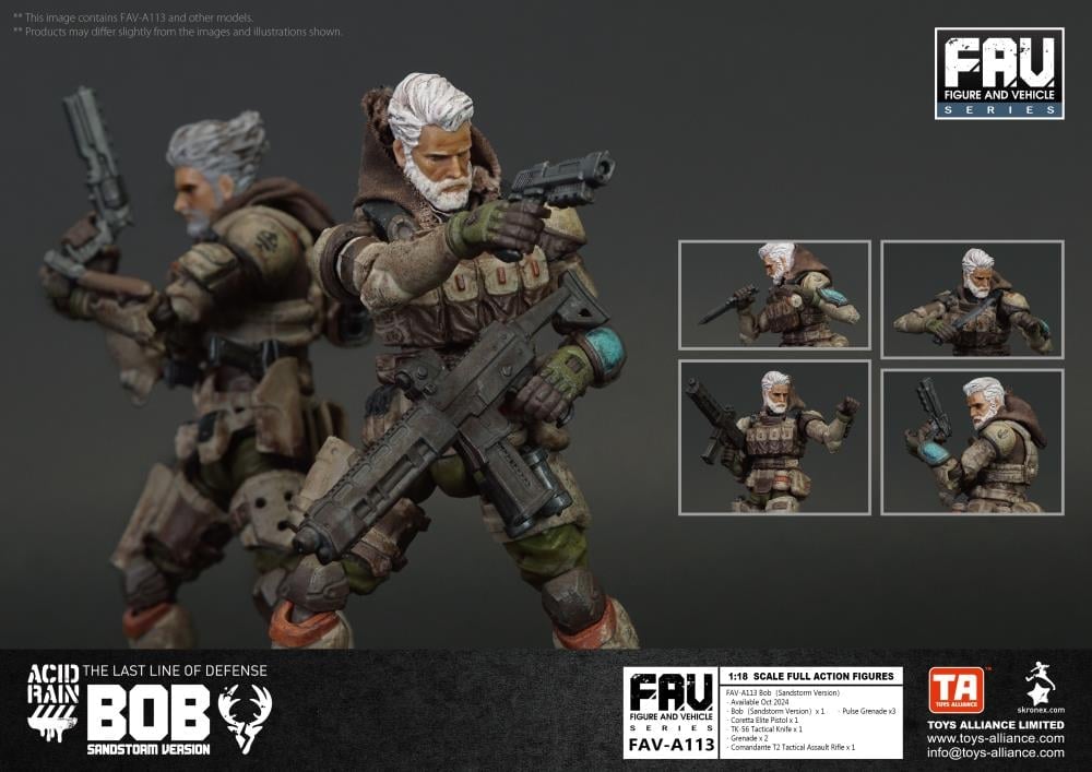 Acid Rain FAV-A113 Bob (Sandstorm Ver.) Action Figure Gallery Image 12