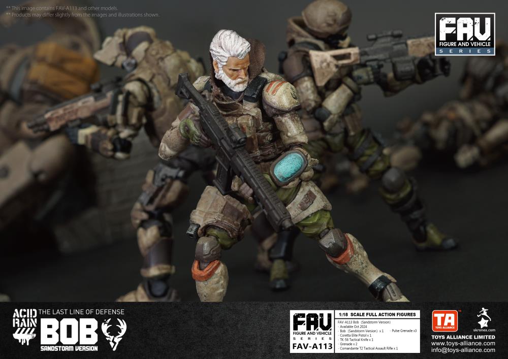 Acid Rain FAV-A113 Bob (Sandstorm Ver.) Action Figure Gallery Image 11