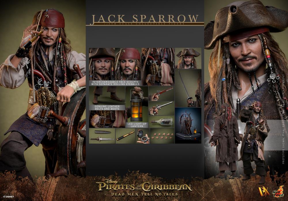 Pirates of the Caribbean: Dead Men Tell No Tales DX37 Captain Jack