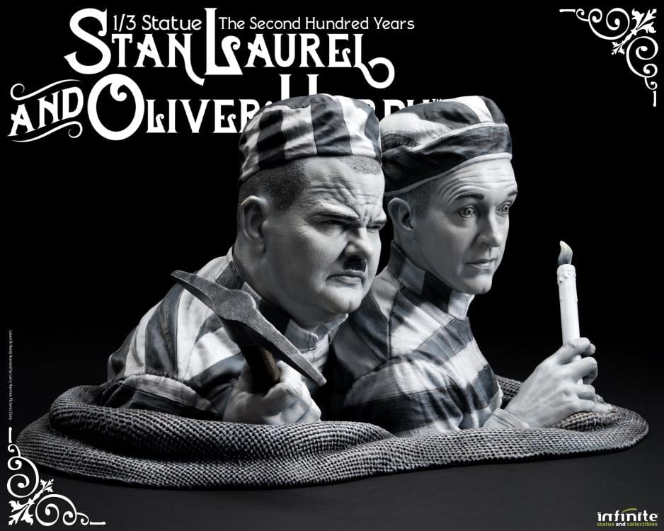 The Second 100 Years Stan Laurel and Oliver Hardy 1/3 Scale Statue Gallery Image 17