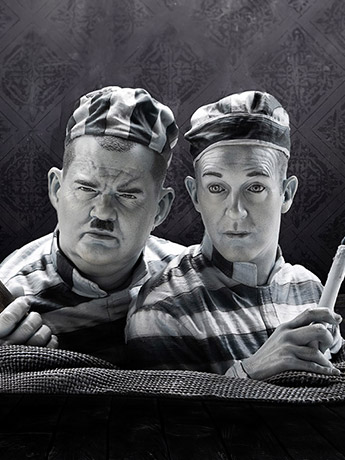 The Second 100 Years Stan Laurel and Oliver Hardy 1/3 Scale Statue Gallery Image 2