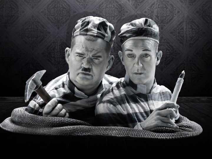 The Second 100 Years Stan Laurel and Oliver Hardy 1/3 Scale Statue Gallery Image 1