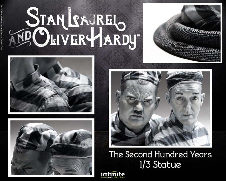 The Second 100 Years Stan Laurel and Oliver Hardy 1/3 Scale Statue Gallery Image 10
