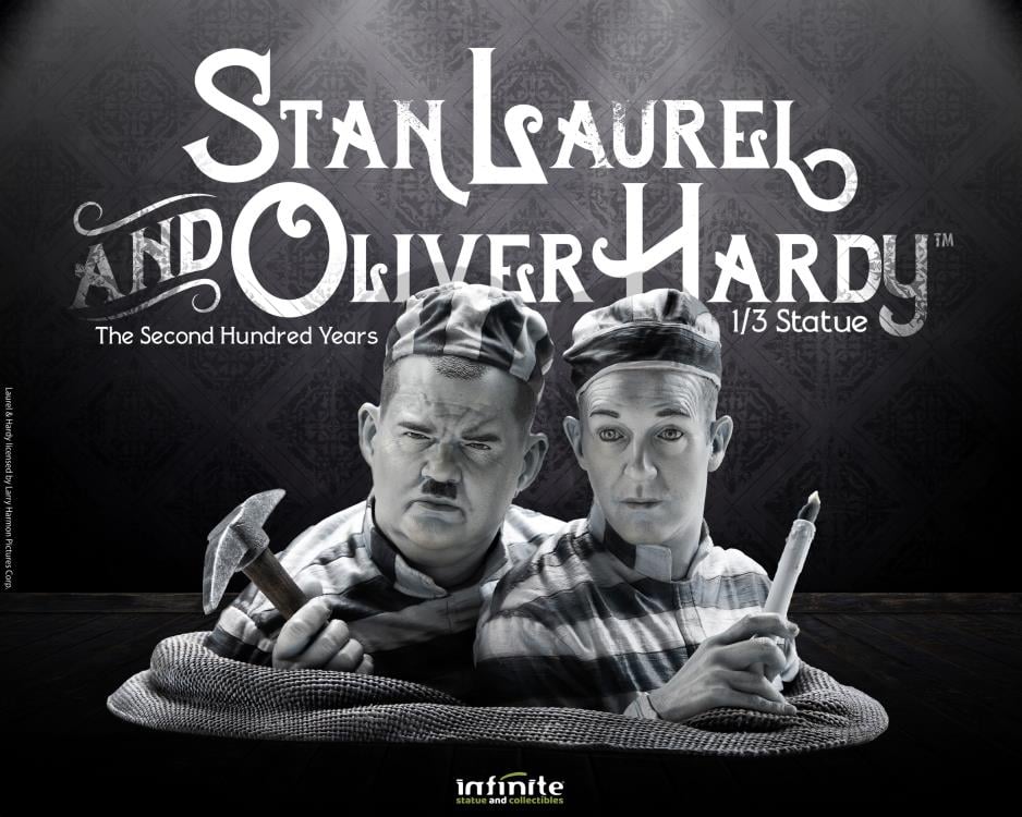 The Second 100 Years Stan Laurel and Oliver Hardy 1/3 Scale Statue Gallery Image 3