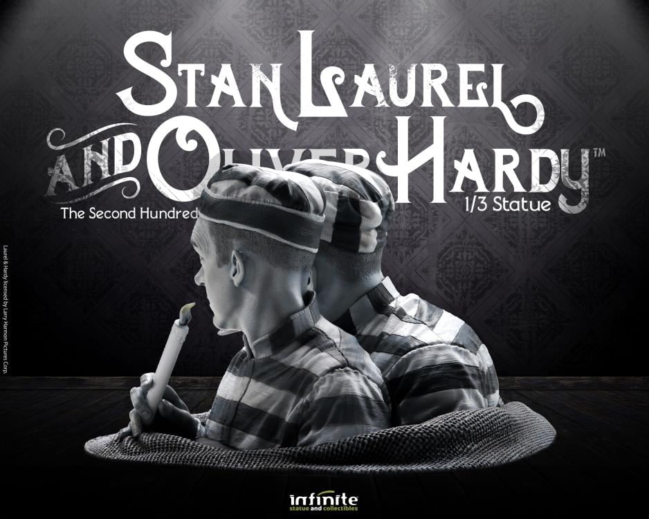 The Second 100 Years Stan Laurel and Oliver Hardy 1/3 Scale Statue Gallery Image 5