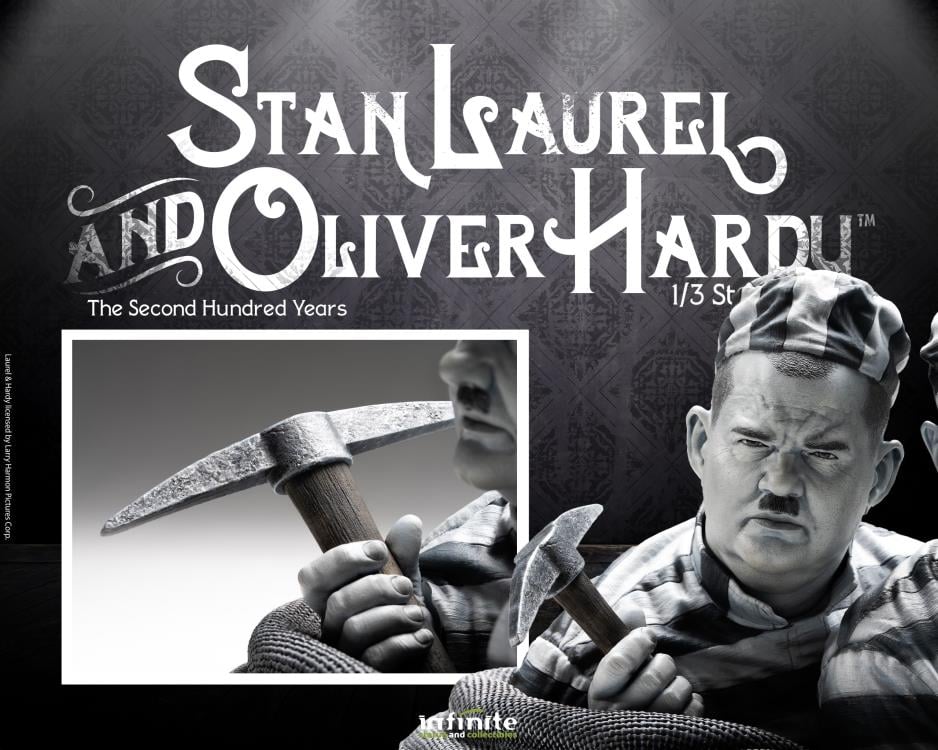 The Second 100 Years Stan Laurel and Oliver Hardy 1/3 Scale Statue Gallery Image 13