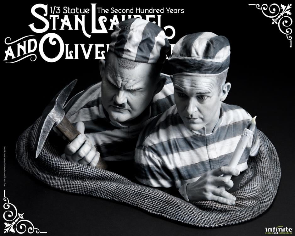 The Second 100 Years Stan Laurel and Oliver Hardy 1/3 Scale Statue Gallery Image 18