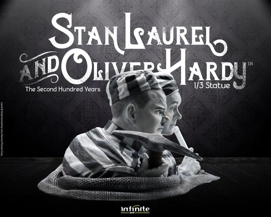The Second 100 Years Stan Laurel and Oliver Hardy 1/3 Scale Statue Gallery Image 8