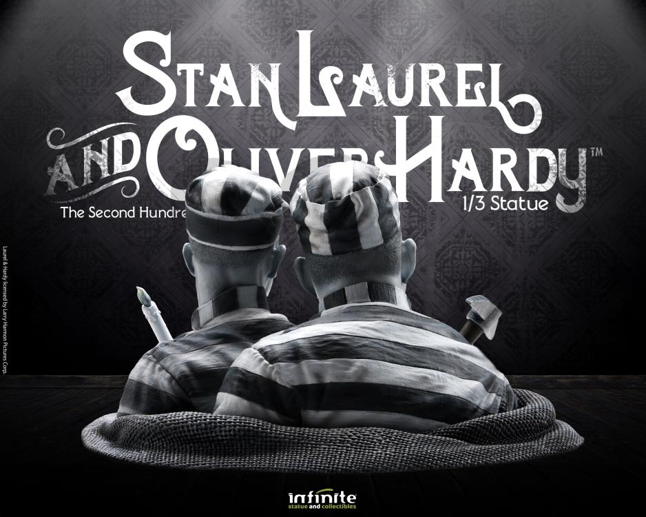 The Second 100 Years Stan Laurel and Oliver Hardy 1/3 Scale Statue Gallery Image 6