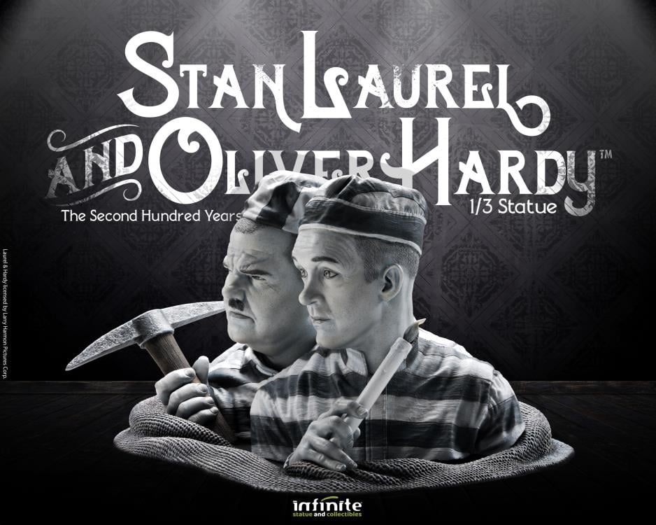 The Second 100 Years Stan Laurel and Oliver Hardy 1/3 Scale Statue Gallery Image 4