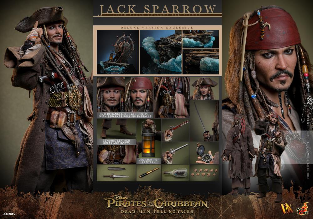 Pirates of the Caribbean: Dead Men Tell No Tales DX38 Captain Jack