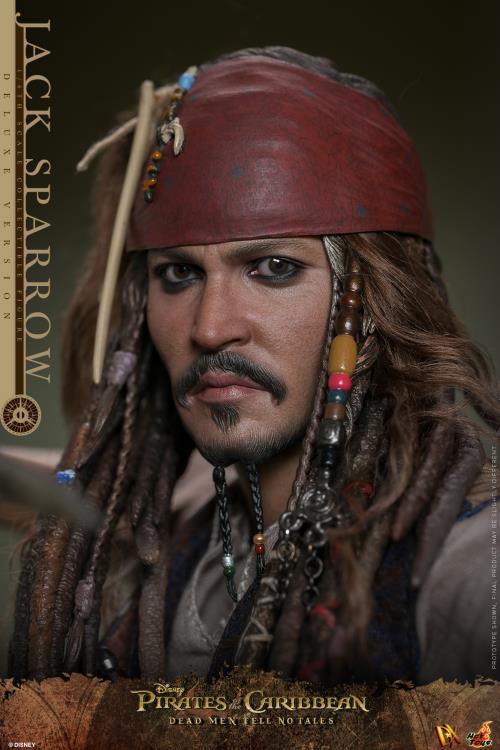 Pirates of the Caribbean: Dead Men Tell No Tales DX38 Captain Jack Sparrow (Deluxe Ver.) 1/6th Scale Collectible Figure Gallery Image 17