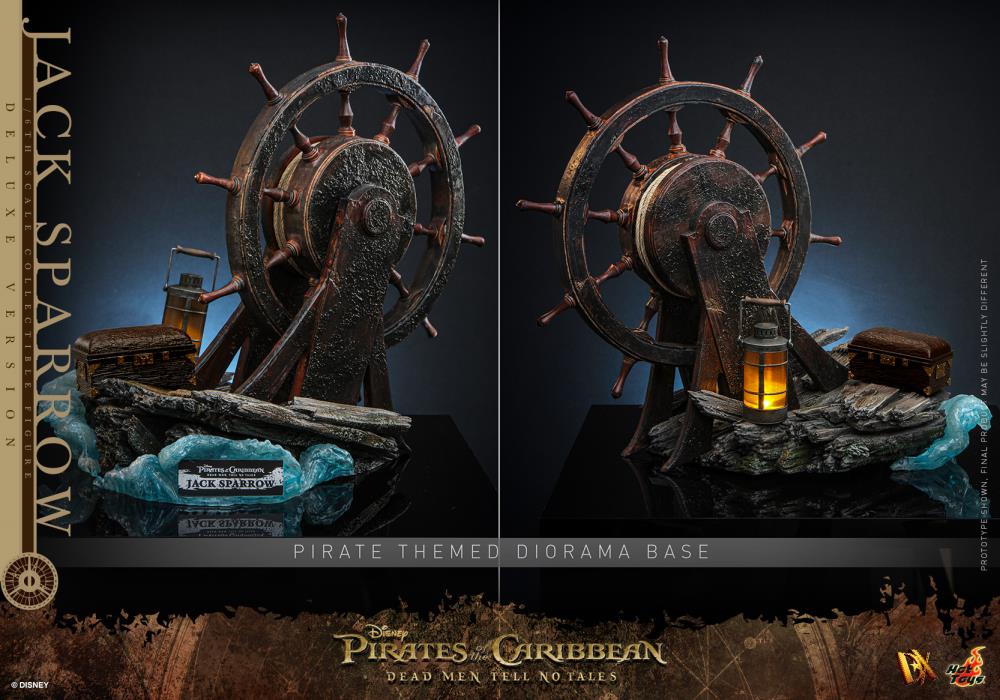 Pirates of the Caribbean: Dead Men Tell No Tales DX38 Captain Jack Sparrow (Deluxe Ver.) 1/6th Scale Collectible Figure Gallery Image 18