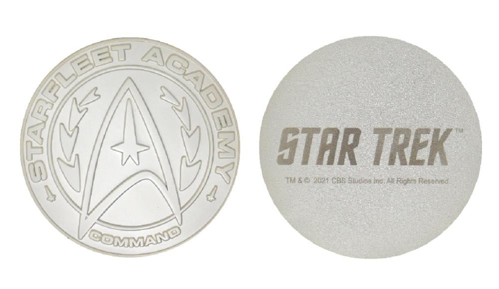 Star Trek Starfleet Academy Division .999 Silver-Plated Medallion Set Gallery Image 4