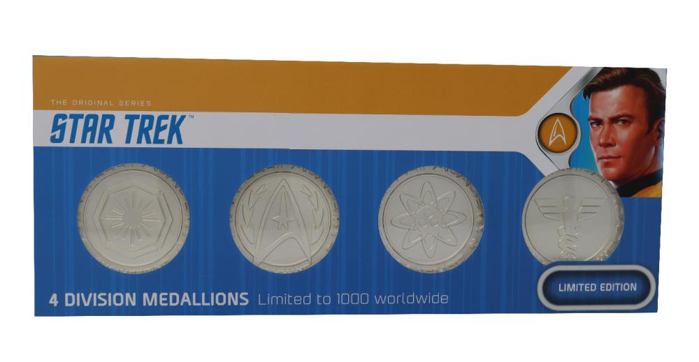 Star Trek Starfleet Academy Division .999 Silver-Plated Medallion Set Gallery Image 7