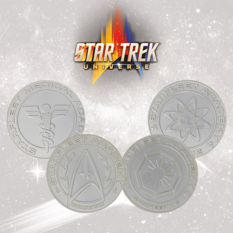 Star Trek Starfleet Academy Division .999 Silver-Plated Medallion Set Gallery Image 3