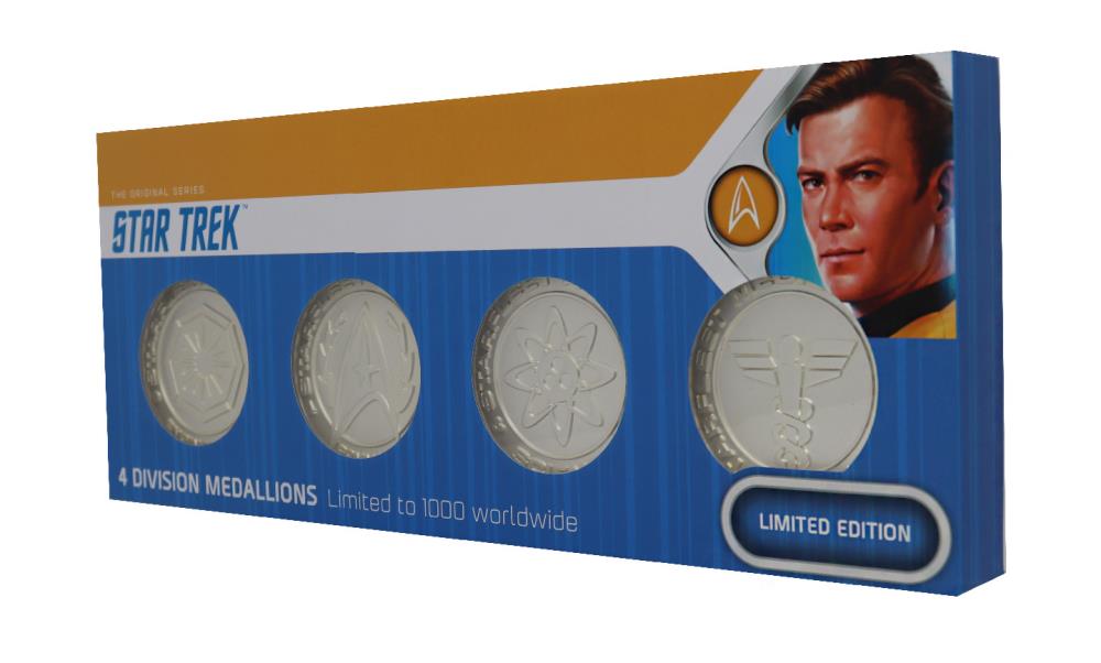Star Trek Starfleet Academy Division .999 Silver-Plated Medallion Set Gallery Image 8