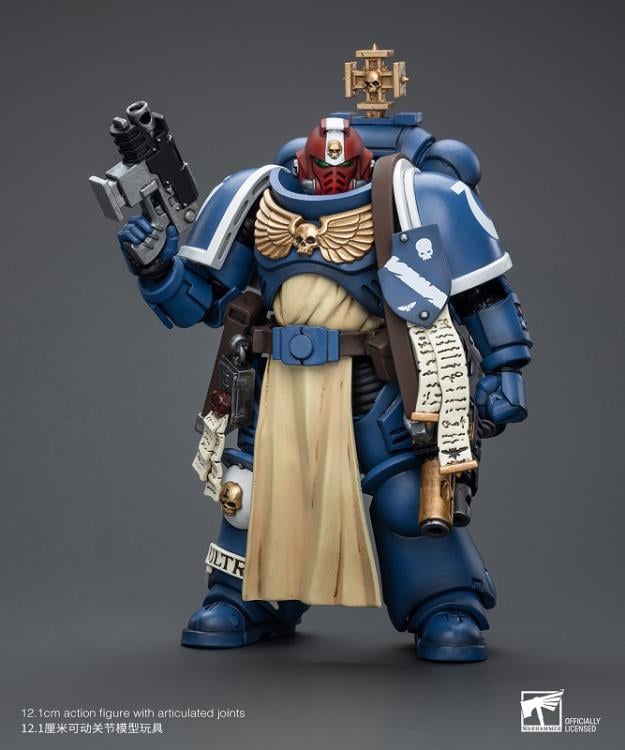 Warhammer 40K Ultramarines Sternguard Veteran Sergeant 1/18 Scale Action Figure Gallery Image 4