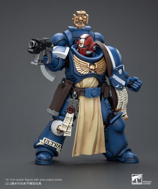 Warhammer 40K Ultramarines Sternguard Veteran Sergeant 1/18 Scale Action Figure Gallery Image 5
