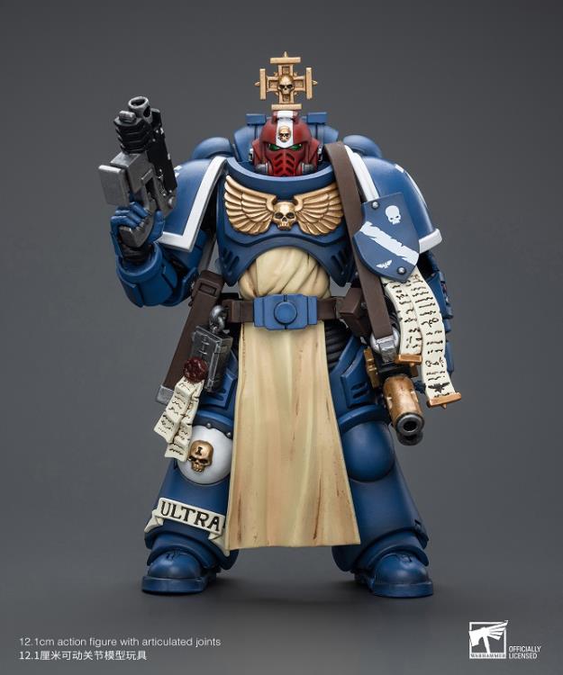 Warhammer 40K Ultramarines Sternguard Veteran Sergeant 1/18 Scale Action Figure Gallery Image 3