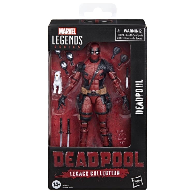 Deadpool Marvel Legends Legacy Collection Deadpool Action Figure Gallery Image 9