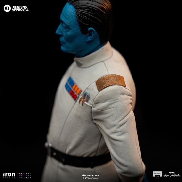 Star Wars: Ahsoka Grand Admiral Thrawn 1/10 Art Scale Limited Edition Statue Gallery Image 8