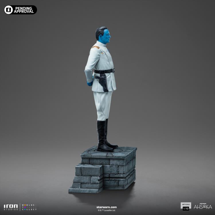 Star Wars: Ahsoka Grand Admiral Thrawn 1/10 Art Scale Limited Edition Statue Gallery Image 6