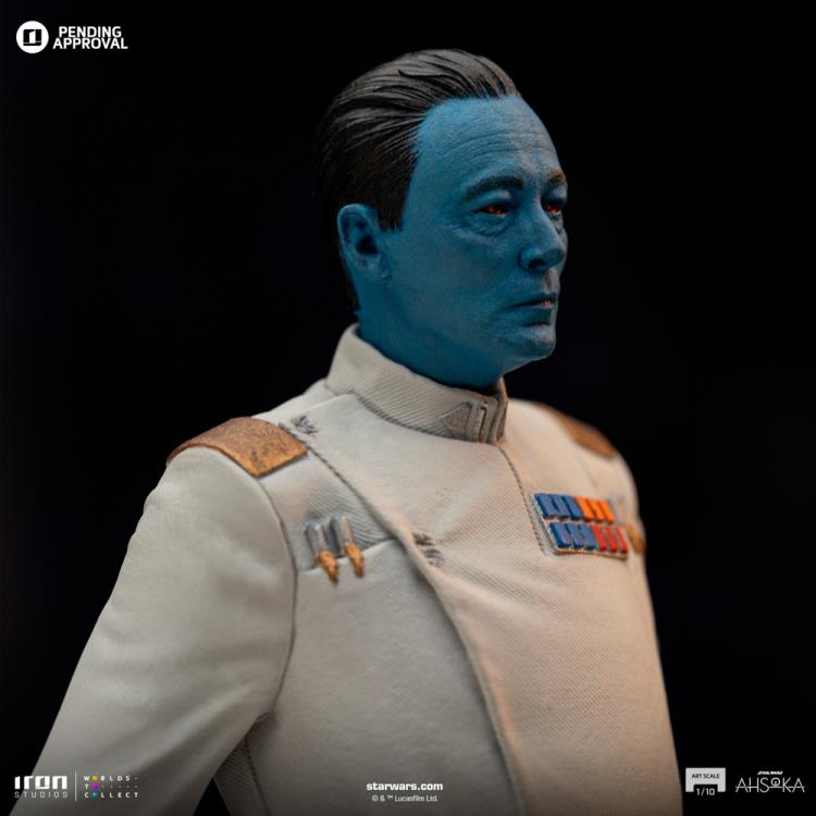 Star Wars: Ahsoka Grand Admiral Thrawn 1/10 Art Scale Limited Edition Statue Gallery Image 9