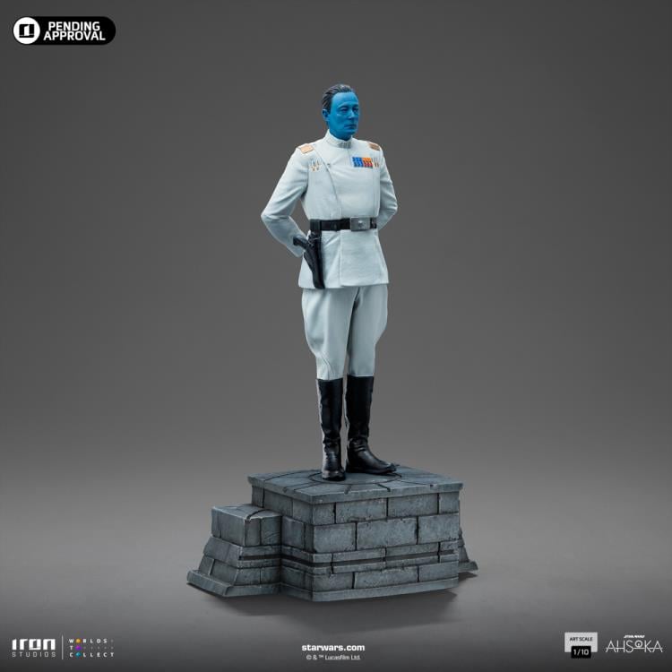 Star Wars: Ahsoka Grand Admiral Thrawn 1/10 Art Scale Limited Edition Statue Gallery Image 5