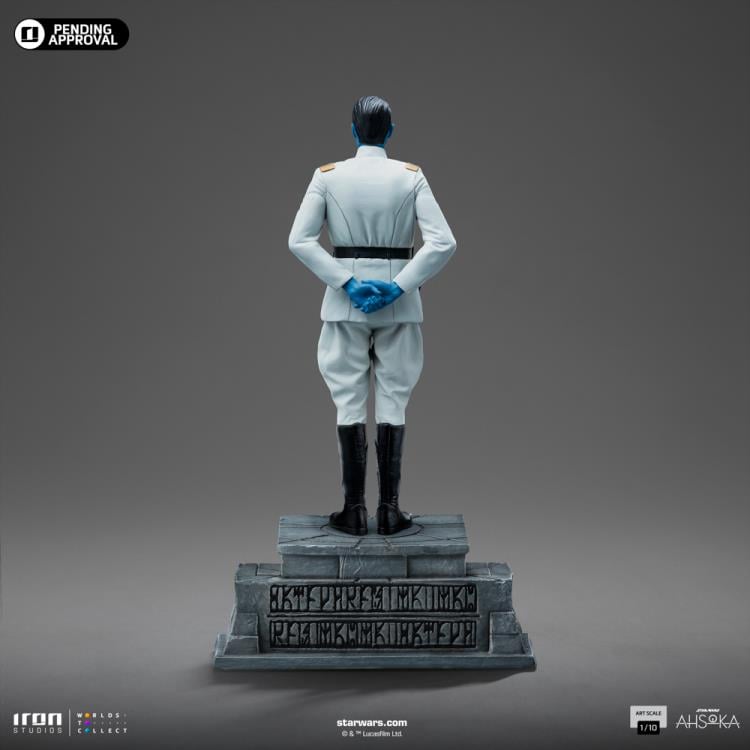 Star Wars: Ahsoka Grand Admiral Thrawn 1/10 Art Scale Limited Edition Statue Gallery Image 4