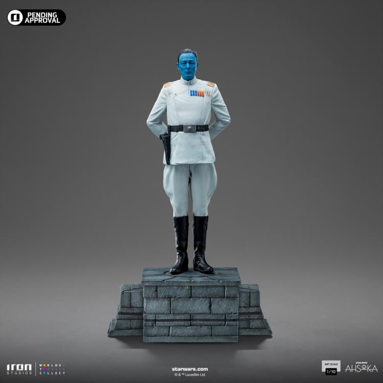 Star Wars: Ahsoka Grand Admiral Thrawn 1/10 Art Scale Limited Edition Statue Gallery Image 3
