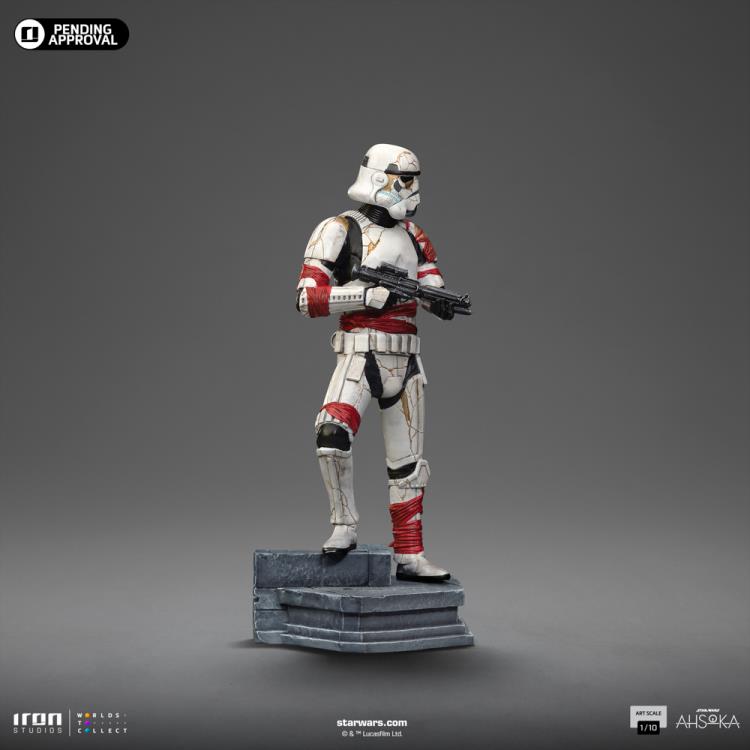 Star Wars: Ahsoka Night Trooper 1/10 Art Scale Limited Edition Statue Gallery Image 6