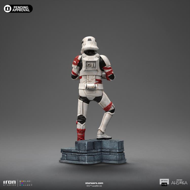 Star Wars: Ahsoka Night Trooper 1/10 Art Scale Limited Edition Statue Gallery Image 4
