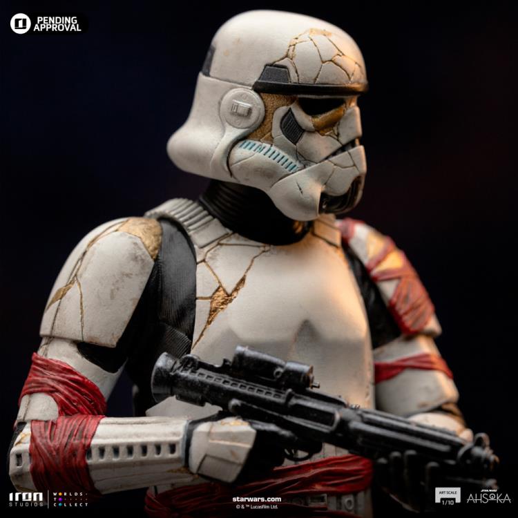 Star Wars: Ahsoka Night Trooper 1/10 Art Scale Limited Edition Statue Gallery Image 7