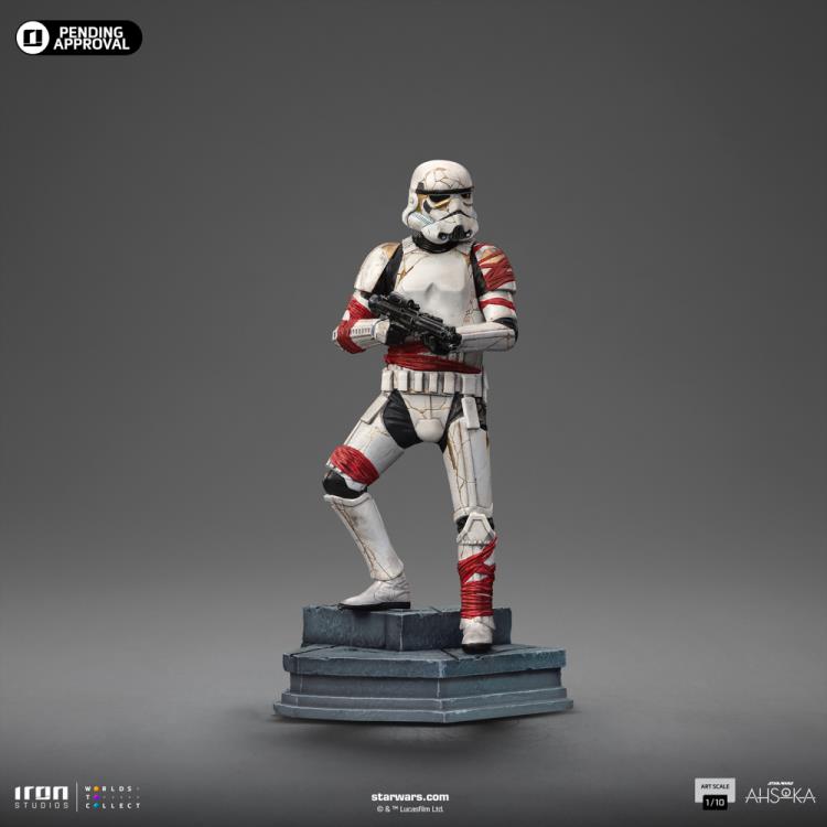 Star Wars: Ahsoka Night Trooper 1/10 Art Scale Limited Edition Statue Gallery Image 5