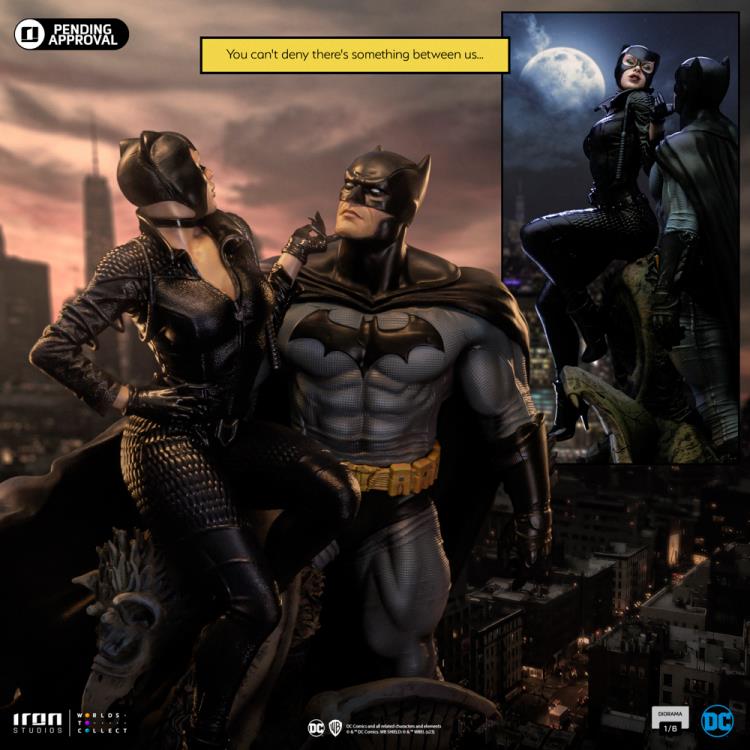DC Comics Batman and Catwoman 1/6 Scale Limited Edition Diorama Gallery Image 5