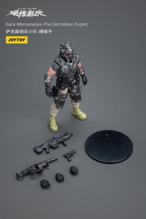 Military Figures Sack Mercenaries The Demolition Expert 1/18 Scale